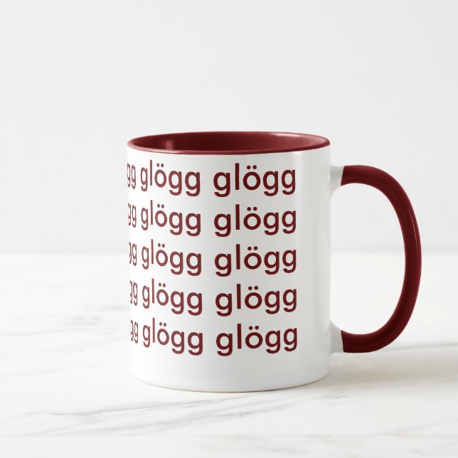 Glogg Glogg Glogg rolig skandinav Mugg (Höger)