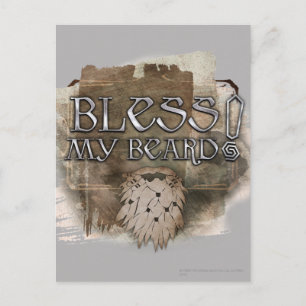 Gloin - Bless My Beard Vykort