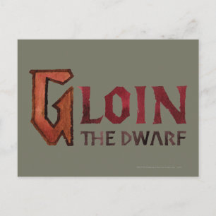 Gloin Namn Vykort