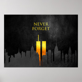 Glöm aldrig 911 (11 september 2001) poster