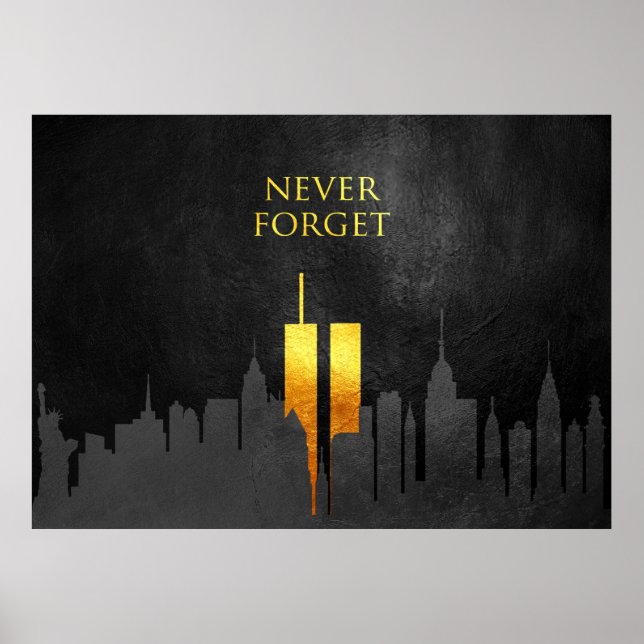 Glöm aldrig 911 (11 september 2001) poster (Framsidan)