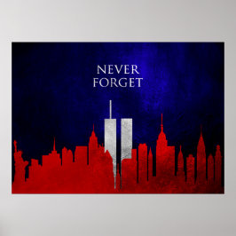 Glöm aldrig 911 (11 september 2001) poster