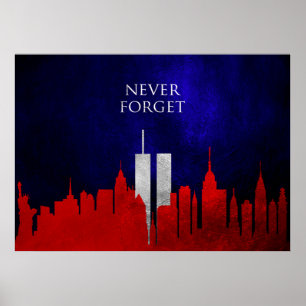 Glöm aldrig 911 (11 september 2001) poster