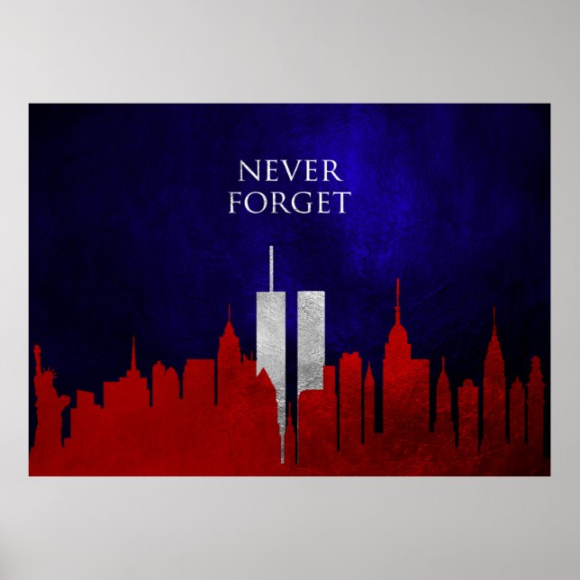 Glöm aldrig 911 (11 september 2001) poster (Framsidan)
