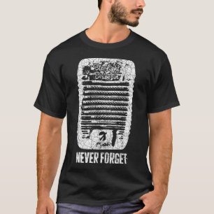 Glöm aldrig att köra på teatrar-kult klassisk t shirt