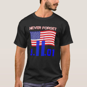 Glöm aldrig den 9 november 2001 t shirt