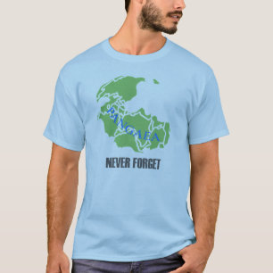 Glöm aldrig den Pangaea T-tröja Tee