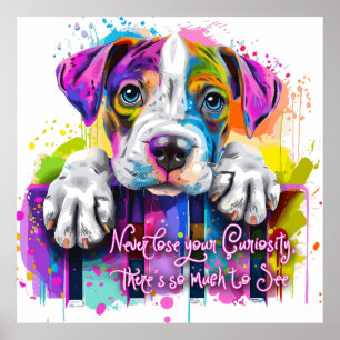 Glöm aldrig din lysighet, det finns så mycket att  poster