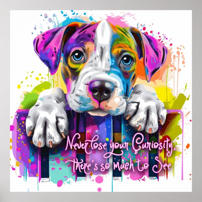 Glöm aldrig din lysighet, det finns så mycket att  poster (Framsidan)