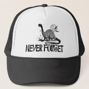 Glöm aldrig dinosauren keps