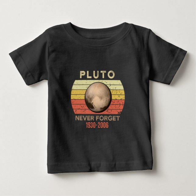 Glöm aldrig, eris, måne, astronomi, astrono t shirt (Framsida)