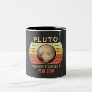 Glöm aldrig, eris, måne, astronomi, astrono Två-Tonad mugg