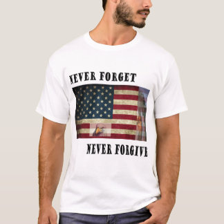 Glöm aldrig förlåter aldrig t shirt