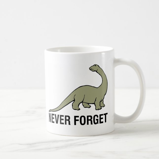 Glöm aldrig kaffemugg (Höger)