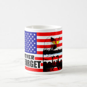 Glöm aldrig! kaffemugg