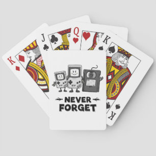 Glöm aldrig kasse tape Vintage 90s estetisk teori Casinokort