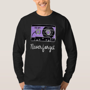 Glöm aldrig Lustigt diskettenhet Vhs Tape 90s Ge G T Shirt