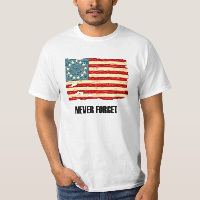 Glöm aldrig old gloryT-tröja Tee Shirt (Framsida)