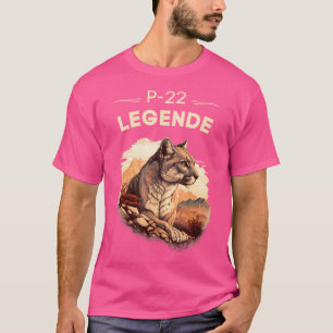Glöm aldrig P-22 bergsberget Lejon Griffith Mounta T Shirt