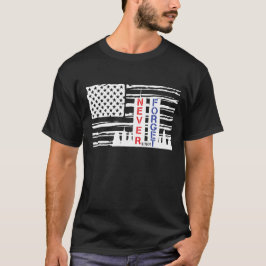 Glöm aldrig Patriot Day 9/11 T Shirt