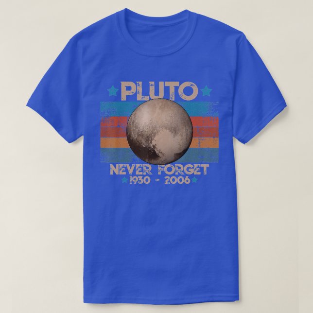 Glöm aldrig Pluto 1930 20062 T Shirt (Design framsida)