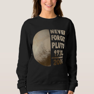 Glöm aldrig Pluto Planet Space Science 1 T Shirt