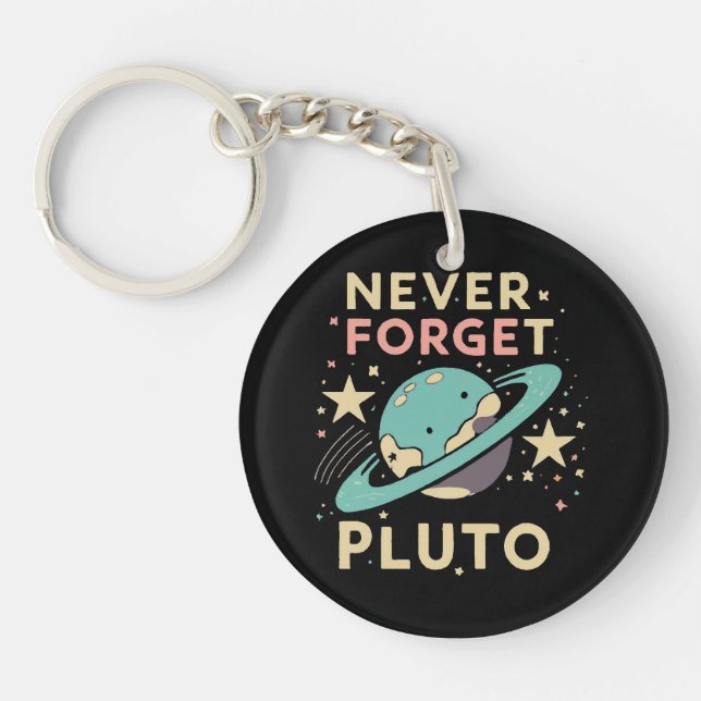 Glöm Aldrig Pluto Rymdvetenskap (Framsidan)