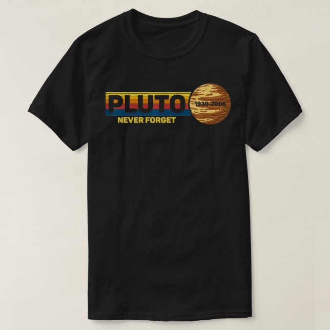 Glöm aldrig Science Space Retro1539 T Shirt (Design framsida)