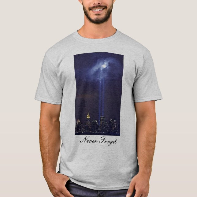 Glöm aldrig t-shirt (Framsida)