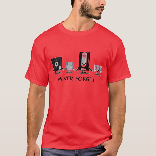 Glöm aldrig t-shirt (Framsida)