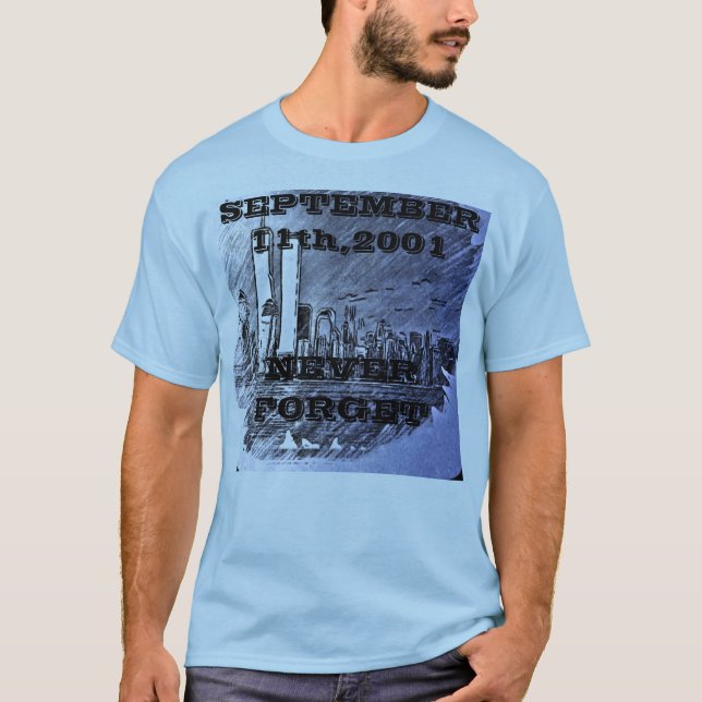 Glöm aldrig t-shirt (Framsida)