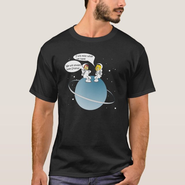 Glöm aldrig Uranus Tröja (Framsida)