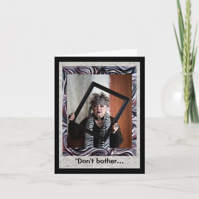 Glöm att gå en mil i mina skor Greeting Card Kort (Framsida)