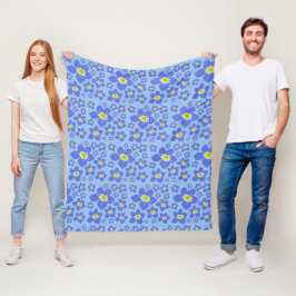 Glöm att jag inte blommar på Fleece Blanket