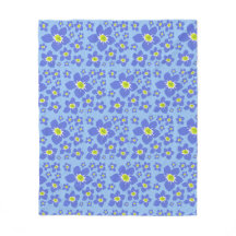 Glöm att jag inte blommar på Fleece Blanket