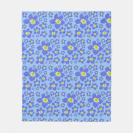Glöm att jag inte blommar på Fleece Blanket