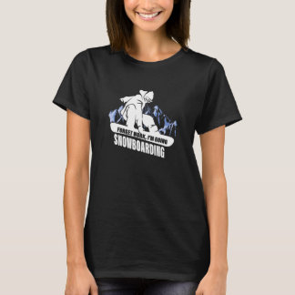 Glöm att jobba jag ska gå och gå ombord. t shirt