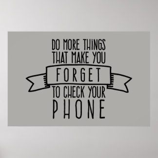 Glöm att kontrollera din telefon poster