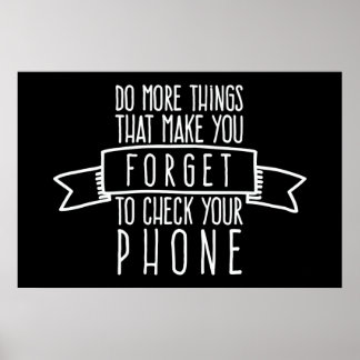 Glöm att kontrollera din telefon poster