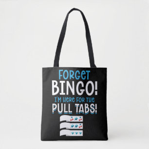 Glöm Bingo Lucky Drag Tab Tygkasse