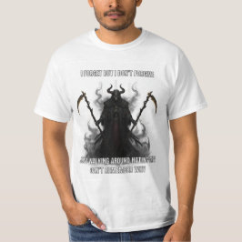 Glöm bort men förlåt inte skelett-meme T-shirt