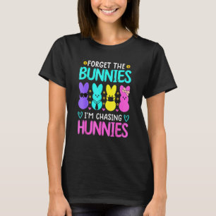 Glöm Bunnies jag jagar Hunnies Funny Easte T Shirt