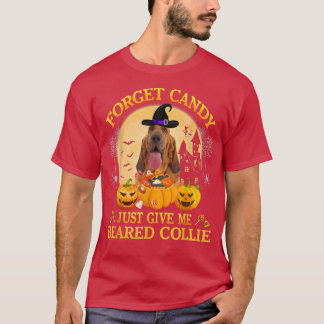 Glöm Candy Ge Me Blood Hound Pumpkin Hall T Shirt