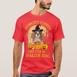Glöm Candy Ge Me Cavalier Kung Pumpkin Ha T Shirt