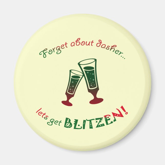 Glöm dasher... magnet (Framsidan)