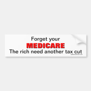 Glöm din Medicare Bildekal