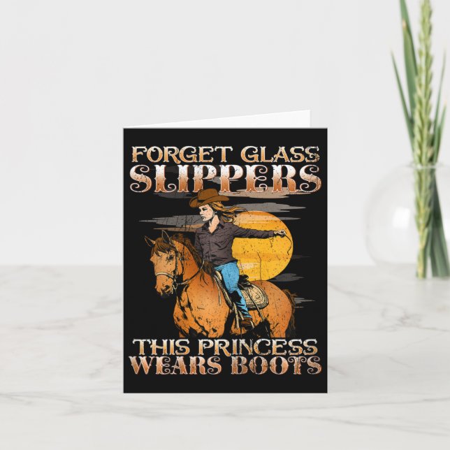 Glöm Gl Tofflor Princess Wears Boots I Hor Kort (Framsida)
