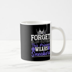 Glöm Glass Tofflor Den här prinsessan Wears Sneake Kaffemugg