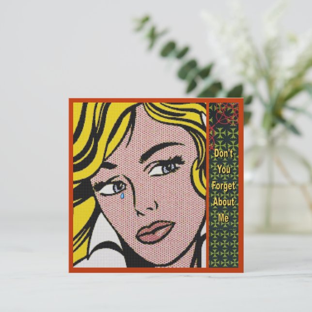 Glöm inte 1 inbjudan (Stående Fram)