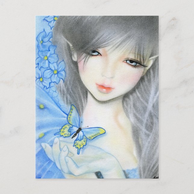 Glöm inte att jag inte har Fairy Postcard Vykort (Framsida)